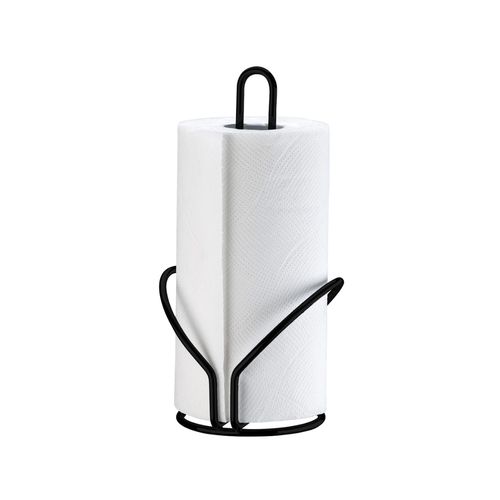 Porta Papel De Cocina - Negro Mate