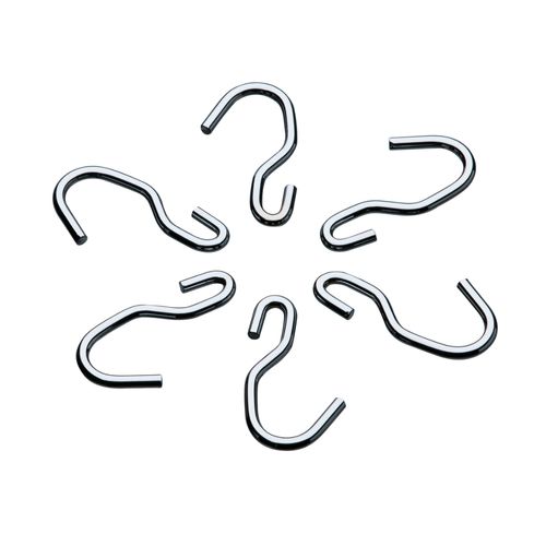 Conjunto Con 6 Ganchos Para Barra Piatina