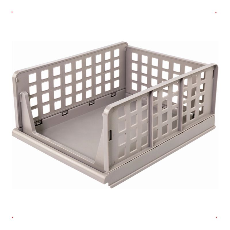 Organizador%20Plegable%20Y%20Apilable%20Alto%20Gris