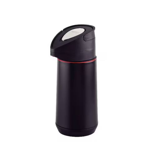 Termo Con Sifón Exata Negro Inox 1,2L