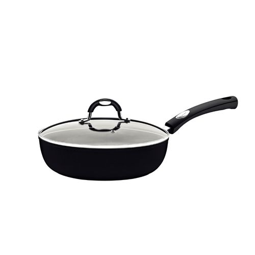 Sarten Con Tapa 2,7L Negro Monaco Ind Tramontina