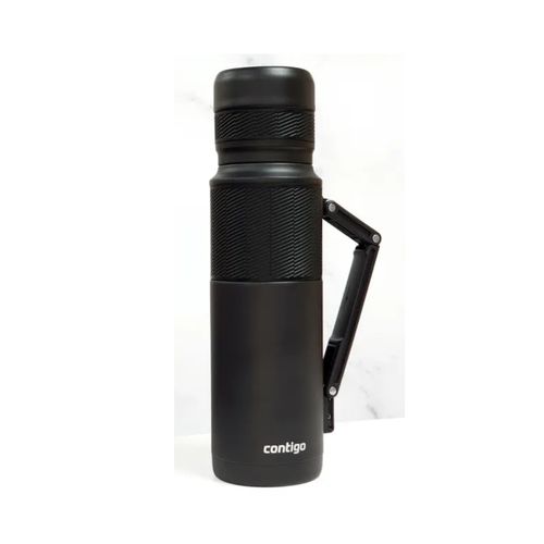 Combo Matero Black Matte Con Caja De Regalo Termo Guampa Y Bombilla