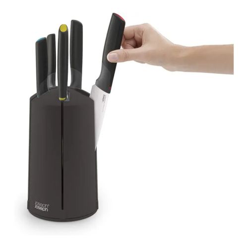 Juego De 6 Cuchillos Con Soporte Carrusel Elevate