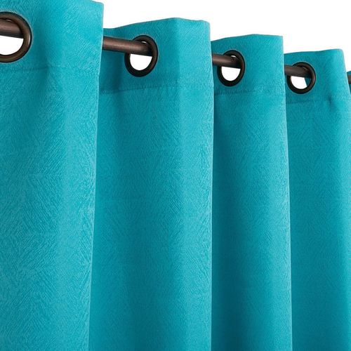 Cortina Cassare Deco Jasmine 1.4X2.3 Turquesa