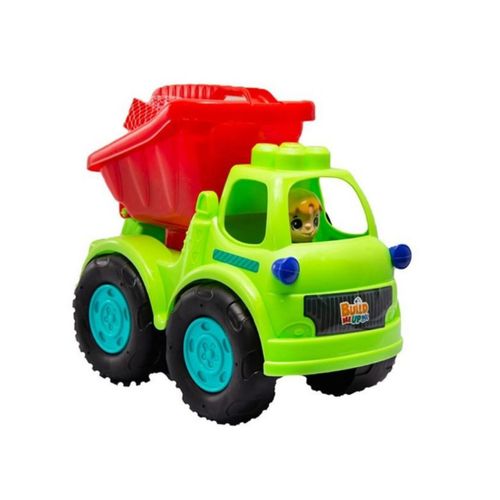 Bloques Maxi 11Pcs Con Camion Construccion