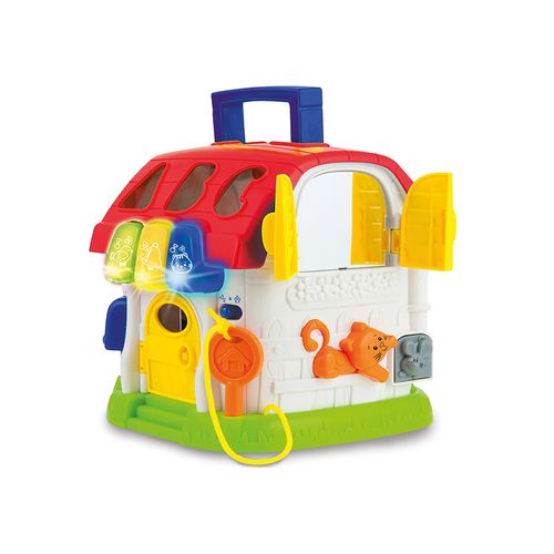 Casa Con Luces Y Actividades