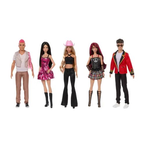 Muñecos Rbd Paquete De 5 Personajes