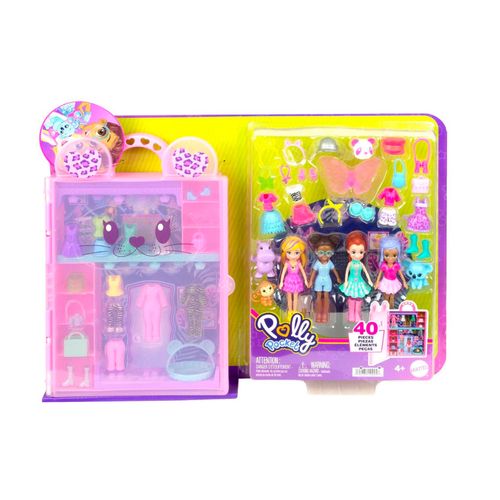 Polly Pocket Súper Closet De Animalitos