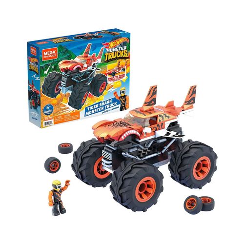 Mcx Hot Wheels Monster Truck Tiger Shark