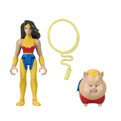 F-P Dc League Of Super Pets Pb & Mujer Maravilla