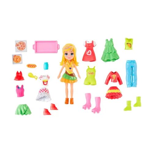 Polly Pocket Modas Sopresas Comida Rápida De Polly