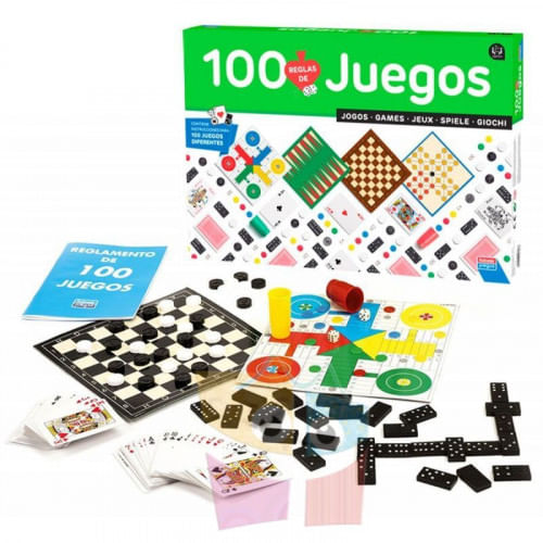 Juego De Mesa 100 Juegos Reunidos