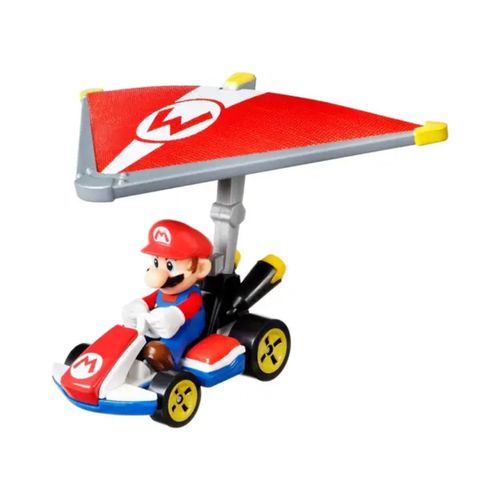 Hot Wheels Mario Kart Personajes Con Glider
