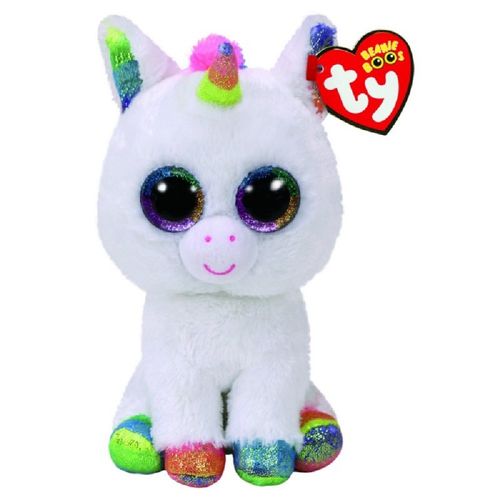 Ty Beanie Boos Pixy Unicornio Blanco Regular