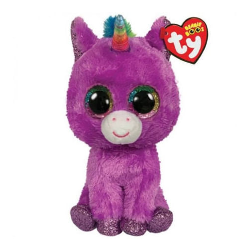 Beanie Boos Rosette Unicorn Prpura Regular