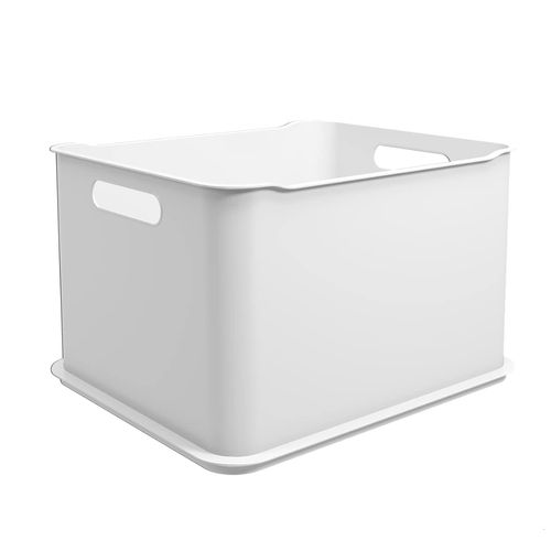 Canasta Fit Ultra De Plastico 22,2L  38X32X23 Cm Blanco