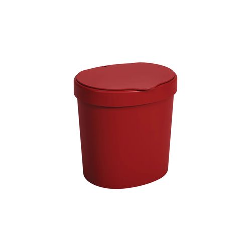 Basurero P Fregadero De Plastico 4 00L Basic Rojo Bold
