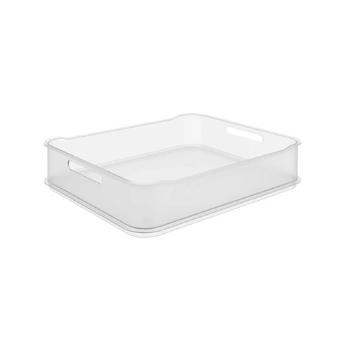 Canasta Maxi De Plastico 6,0L  38X31,6X8 Cm Fit Natural