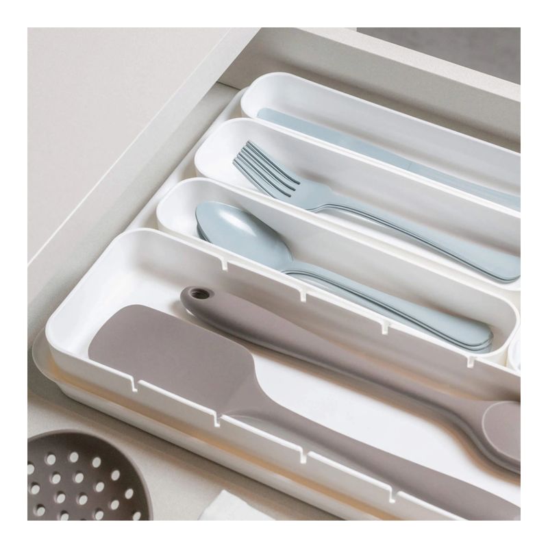 Organizador%20De%20Cubiertos%20En%20Plastico%2030X35%2C9X5%2C2Cm%20Perfect%20Blanco