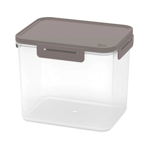 Contenedor Plastico Hermético 2.4L Hug Warm Gray