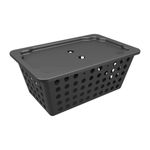 Canasta%20One%20Grande%20De%20Plastico%204%2C4L%20%2029%2C7X19%2C6X12%2C6%20Cm%20C%20Tapa%20%20Negro