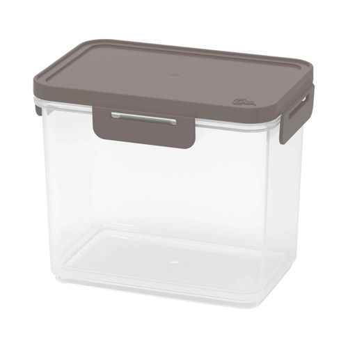Contenedor Plastico Hermético 600Ml Hug Warm Gray