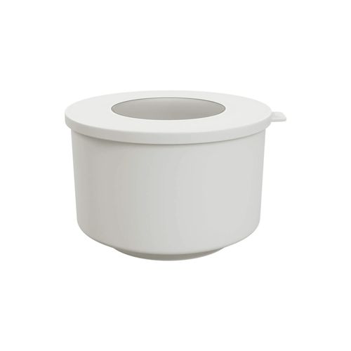 Contenedor 1L De Plastico Hoop Blanco