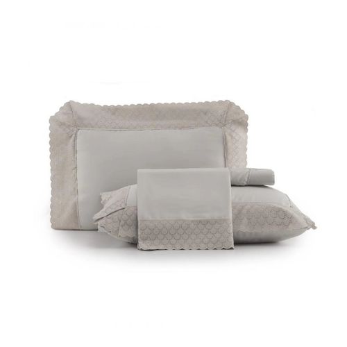 Juego De Sábanas 4 Pz Bordados En Satin 300 Hilos 280M X 250M Barnot