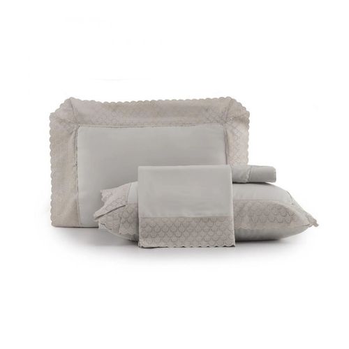 Juego De Sábanas 4 Pz Bordados En Satin 300 Hilos 250M X 250M Barnot