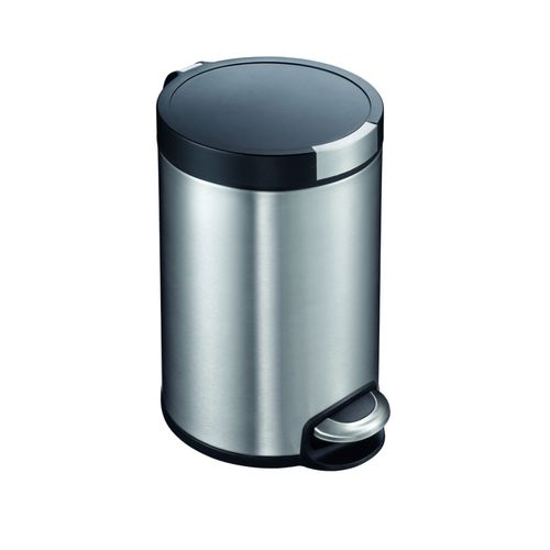 Basurero Met Redondo 8 Lt