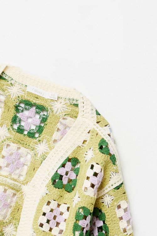 Kimono Crochet Corto