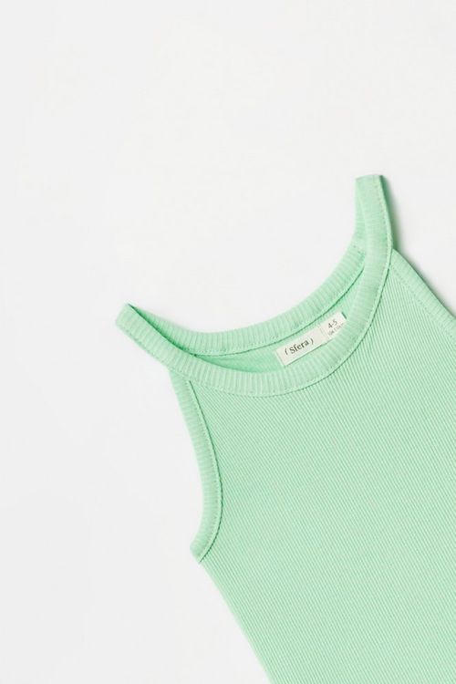 Remera Rib Halter