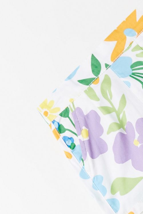 Short Twill Aop Flor Big