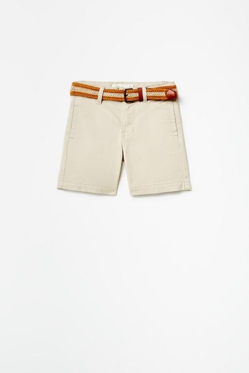 Bermuda Beige Cinturon