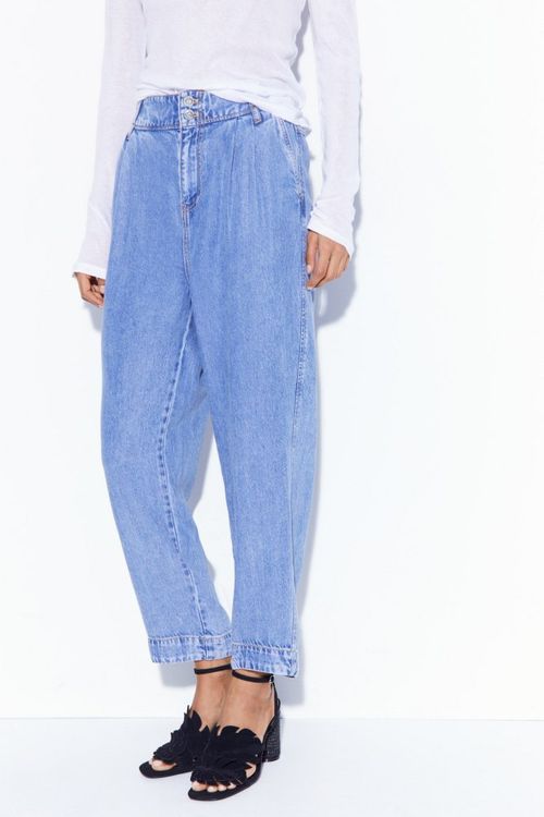 Jeans Baggy Elastic Band Tw