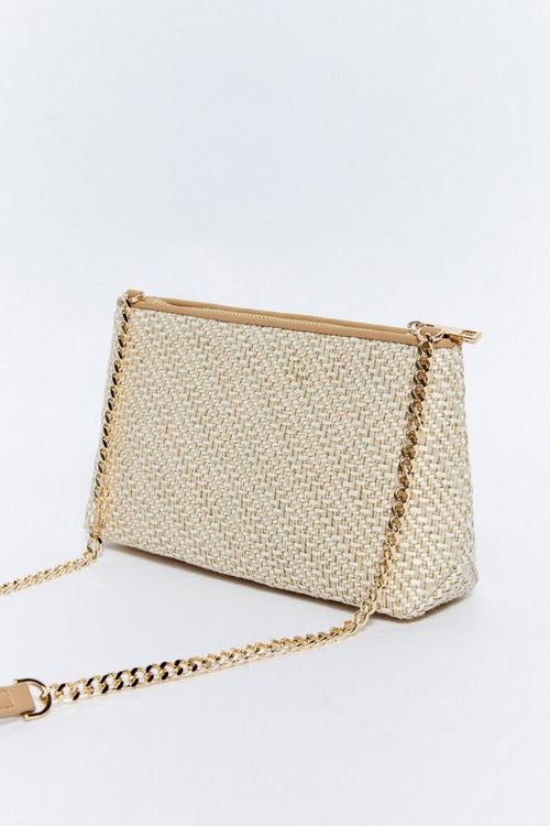 Minibolso Rafia Ribete