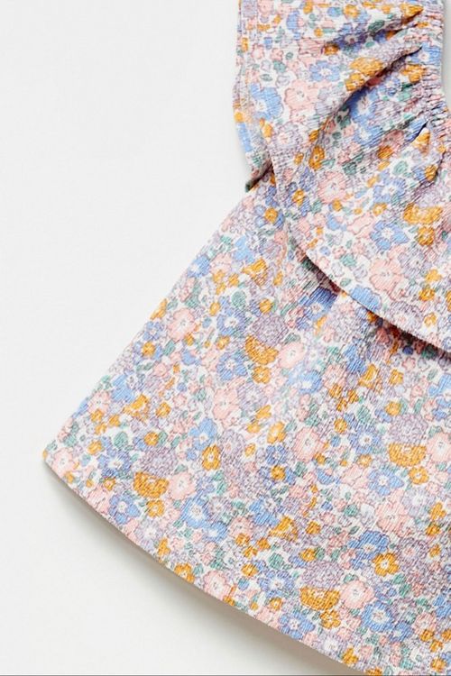 Blusa Aop Mini Flores