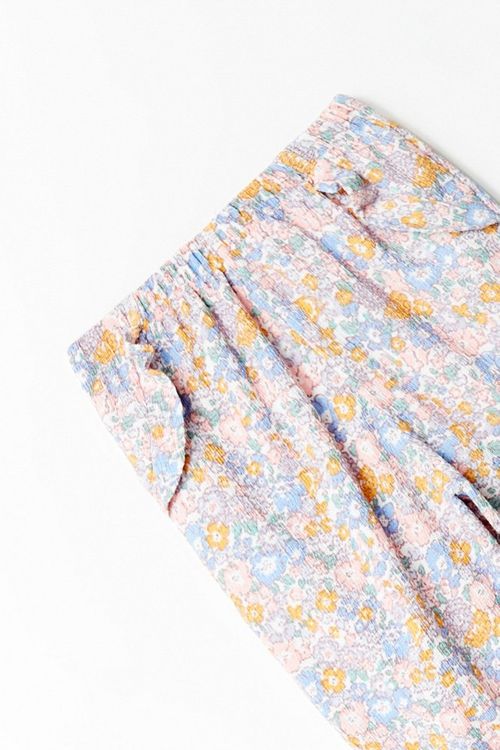 Pantalon Aop Mini Flores
