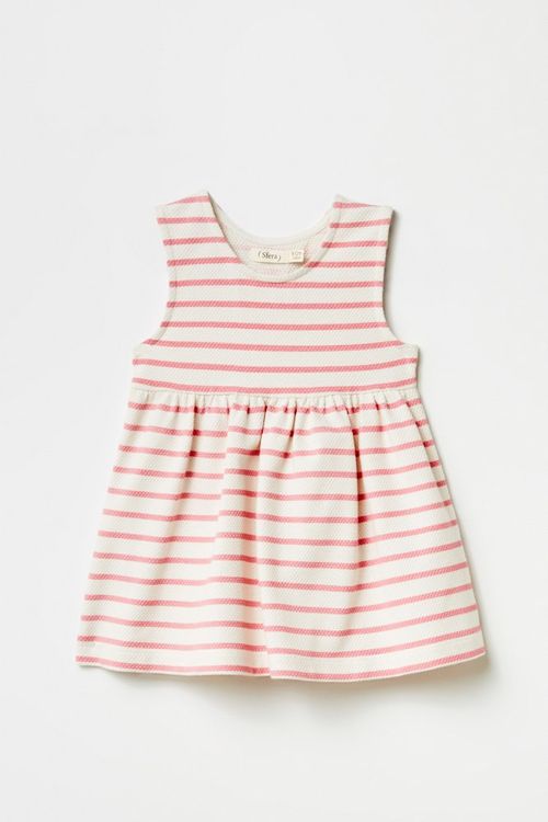 Vestido Pique Ba Rayas