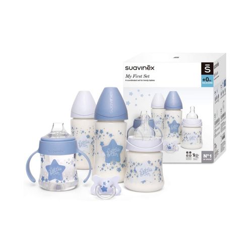 Pack Biberon Little Star Azul I3