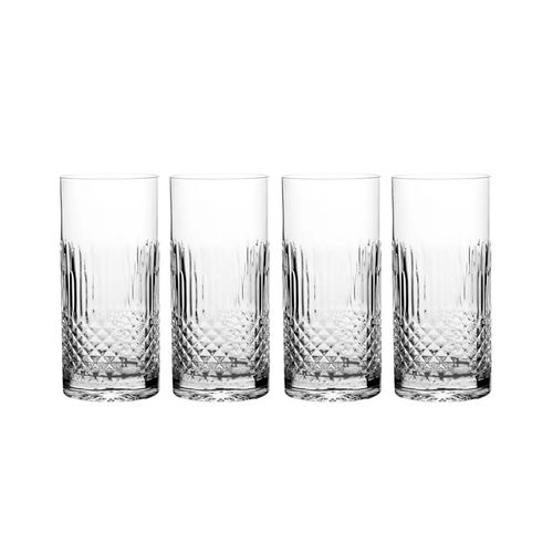 Juego De Vaso Diamante 4Pzs 480Ml  Beverage