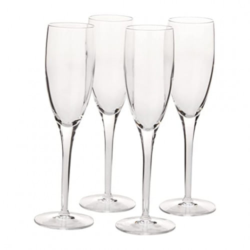 Juego De Copa Flauta Champagne 4 Pzs