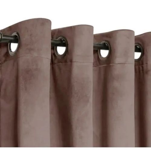 Cortina  ANN & VAL antisolar manaco 200X250 marron