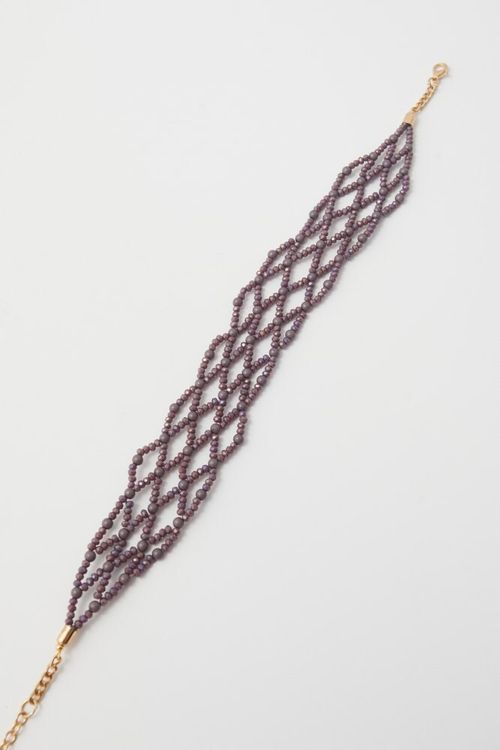Choker Beads Morado