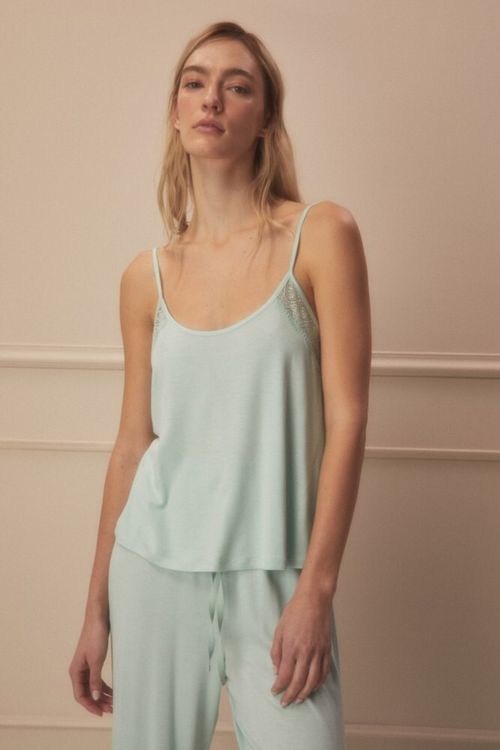 Pijama Liso Puntilla