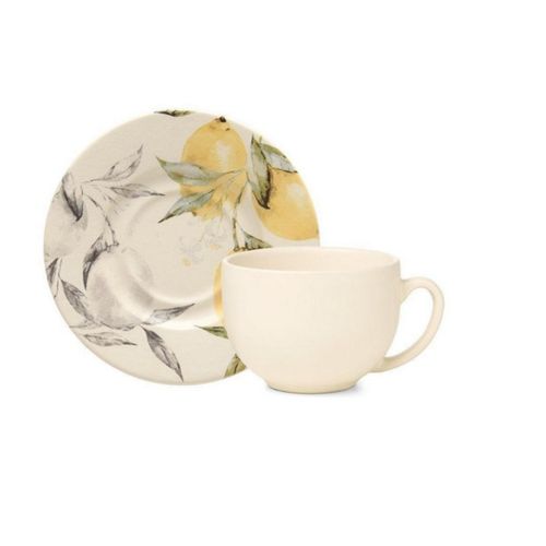Taza Y Plato Aquarelle Siciliano
