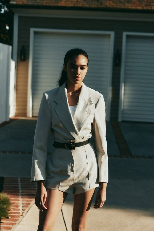 Blazer Gris Imagen