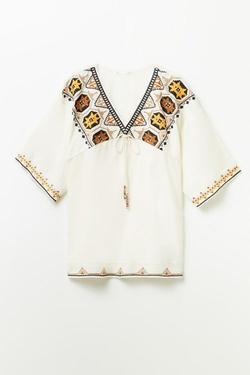 Vestido Bordado Ote