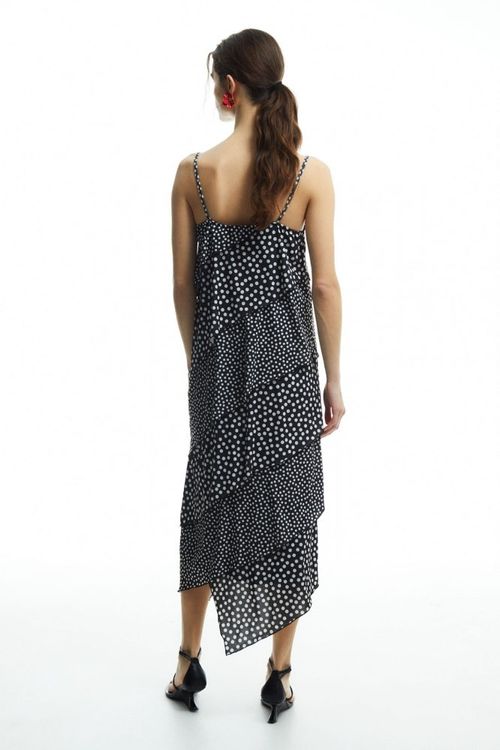 Vestido Estampado Lencero