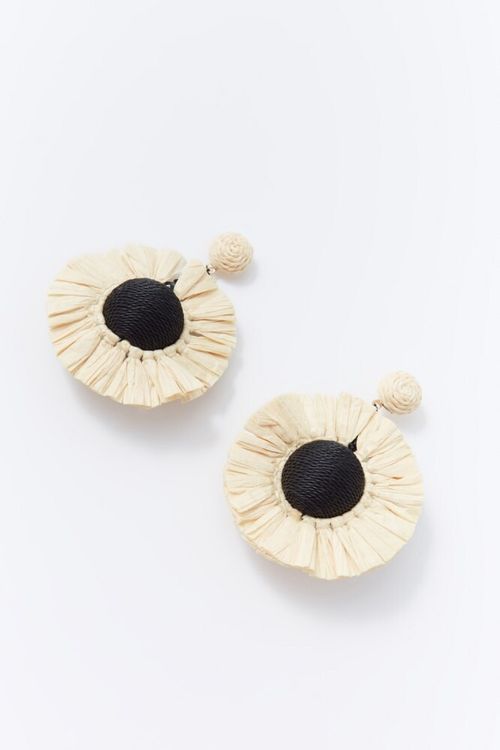 Pendientes Colgantes Rafia Bol